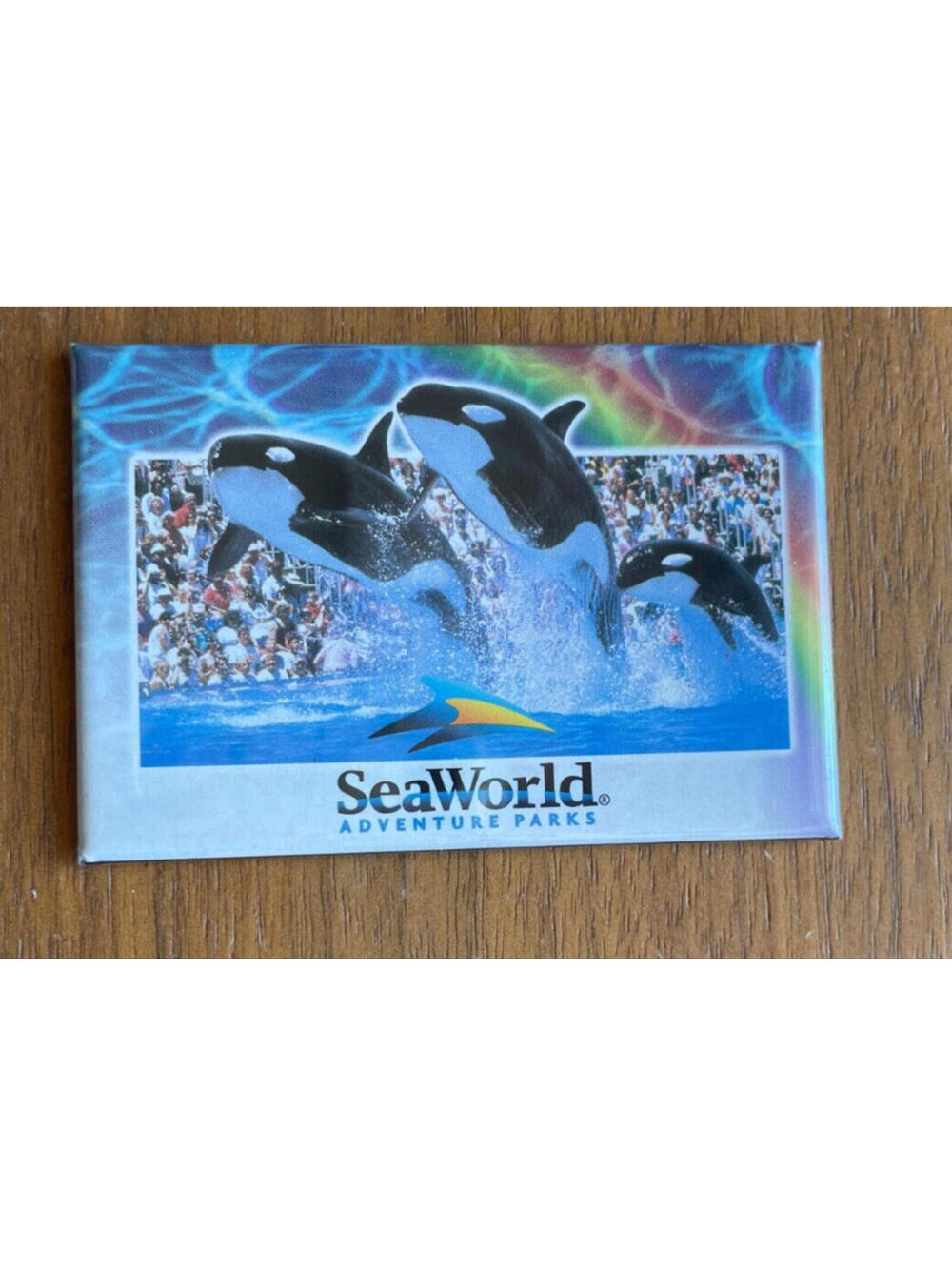 Sea World Adventure Parks Killer Whales Refrigerator Magnet